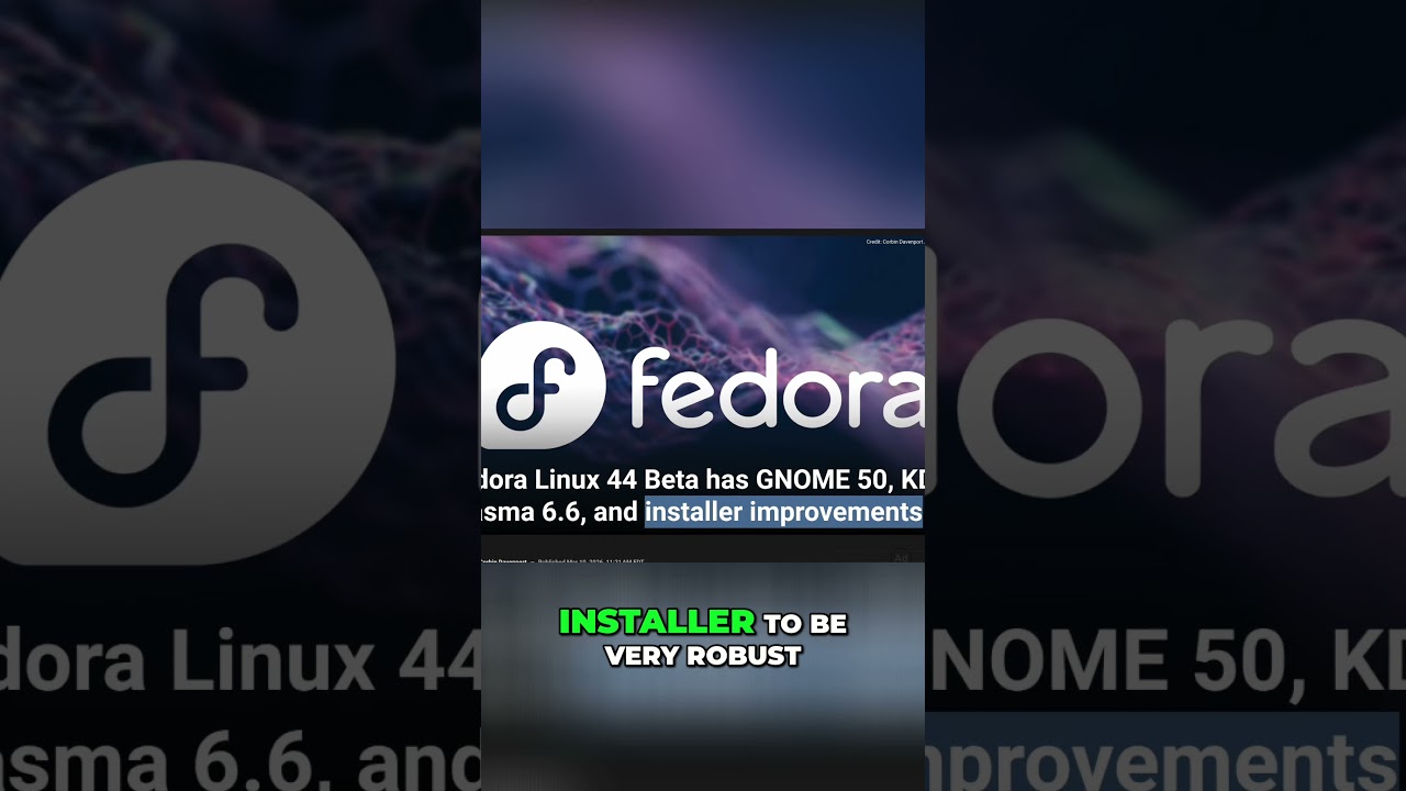 Fedora Installer: Blazing Fast & Way Better Than Ubuntu! #fedora #linux #ubuntu